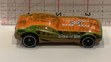 Orange Bye Focal II Hot Wheels Toy Diecast Car