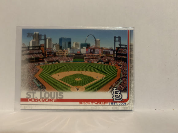 #31 Busch Stadium St Louis Cardinals 2019 Topps Series 1 Baseball Card