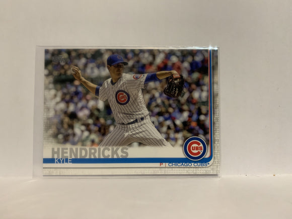 #171 Kyle Hendricks Chicago Cubs 2019 Topps Series 1 Baseball Card
