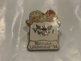 Welcome Lillehammer '94 Logo Lapel Hat Pin CN