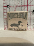 Northern Reflections Loon Logo Button Pinback
