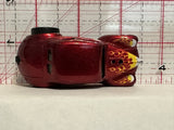 Red Flames Volkswagon Beetle Unbranded Diecast Car