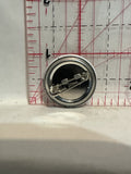 Smiling Christmas Tree Button Pinback