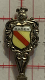 Baden Germany Crest Emblem   Souvenir Spoon