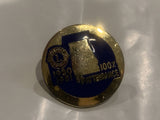 100% Attendance Lions International 1980 81 Lapel Hat Pin CN