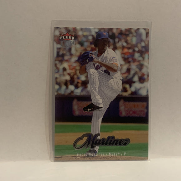 #113 Pedro Martinez New York Mets 2007 Fleer Ultra Baseball Card HX
