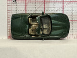 Green '98 Corvette Unbranded Diecast Car