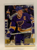 #183 Brett Hull St Louis Blues 1994-95 Fleer Ultra Hockey Card