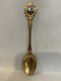 Norge Women Meadow Scene Souvenir Spoon