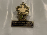 Elks & Royal Purple Fund For Children Lapel Hat Pin CN
