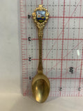 Norge Women Meadow Scene Souvenir Spoon