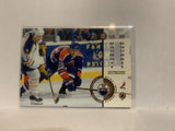 #189 Miroslav Satan Edmonton Oilers 1996-97 Leaf Hockey Card