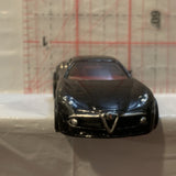 Black Alia Romeo 8C Competizione Hot Wheels Loose Diecast Car 1/64 HF
