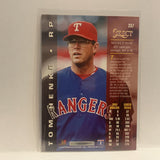 #237 Tom Henke Texas Rangers 1994 Score Select Baseball Card HX