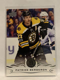 #19 Patrice Bergeron Boston Bruins 2018-19 Upper Deck Series One Hockey Card