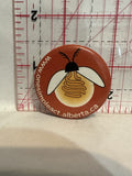 Ones impleact alberta light bulb bug Button Pinback