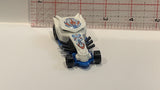 White Bad Ratitude Hot Wheels Toy Diecast Car