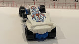 White Bad Ratitude Hot Wheels Toy Diecast Car