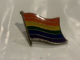 Rainbow Flag Lapel Hat Pin CN