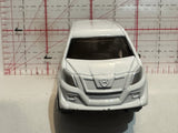 White Green Cross Van Motor Max Diecast Car