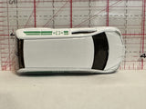 White Green Cross Van Motor Max Diecast Car