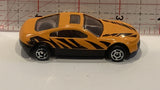 Orange Striped Racer Unbranded Toy Diecast Car