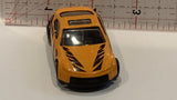 Orange Striped Racer Unbranded Toy Diecast Car