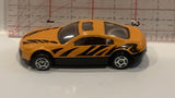 Orange Striped Racer Unbranded Toy Diecast Car