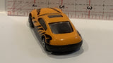 Orange Striped Racer Unbranded Toy Diecast Car