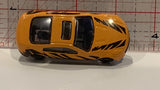 Orange Striped Racer Unbranded Toy Diecast Car