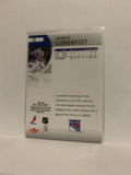 #65 Henrik Lundquist New York Rangers 2007-08 Fleer Hockey Card