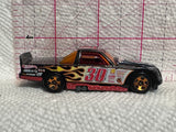 Black Circle Trucker ©2010 Hot Wheels Diecast Car
