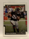 #110 Tevin Coleman Atlanta Falcons 2017 Donruss Football Card