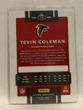 #110 Tevin Coleman Atlanta Falcons 2017 Donruss Football Card