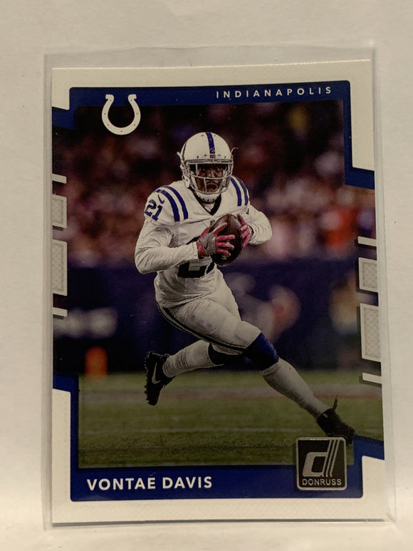#136 Vontae Davis Indianapolis Colts 2017 Donruss Football Card