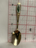 White Lily of the Valley Flower Souvenir Spoon
