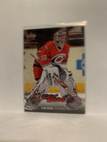 #160 Cam Ward Carolina Hurricanes 2007-08 Fleer Hockey Card