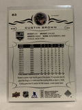 #83 Dustin Brown Los Angeles Kings 2018-19 Upper Deck Series One Hockey Card