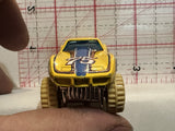Yellow '75 Corvette Lifted C47 Hot Wheels Diecast Car