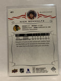 #41 Nick Schmaltz Chicago Blackhawks 2018-19 Upper Deck Series One Hockey Card