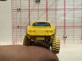 Yellow '75 Corvette Lifted C47 Hot Wheels Diecast Car