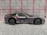 Silver'97 Corvette 1996 Hot Wheels Diecast Car