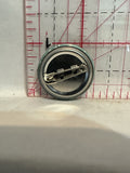 Baby Robin Bird Snow Flakes Button Pinback
