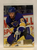 #182 Steve Duchesne St Louis Blues 1994-95 Fleer Ultra Hockey Card
