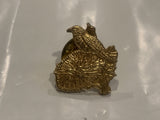 Birds on a Flower Lapel Hat Pin CO