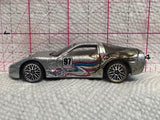 Silver'97 Corvette 1996 Hot Wheels Diecast Car