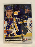 #182 Steve Duchesne St Louis Blues 1994-95 Fleer Ultra Hockey Card