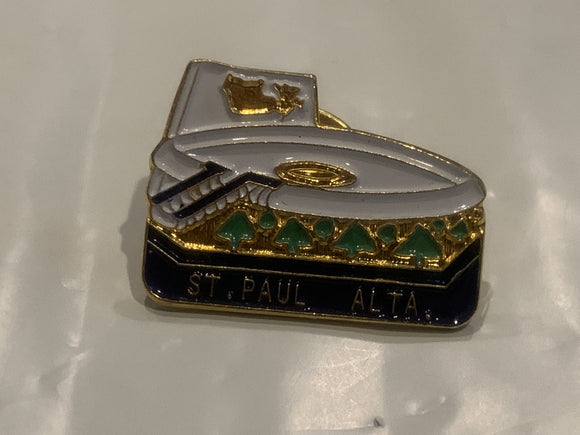St Paul Alta Landing Pad Alberta Lapel Hat Pin CO