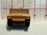 Brown MBX Hummer Humvee  Matchbox Diecast Car