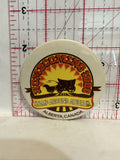 Homecoming Stamp around Alberta Button Pinback